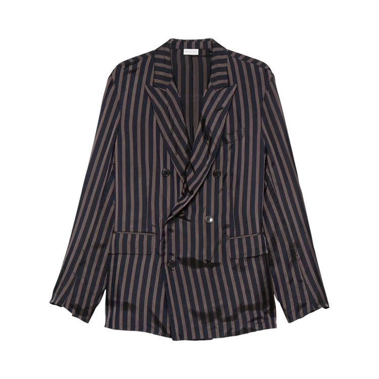 Dries Van Noten Stripe Jacket 'Navy'