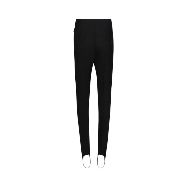 Mugler Footrest Leggings 'Black'