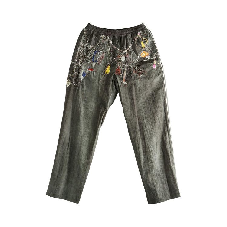 Doublet Embroidered Chain Track Pants 'Charcoal'