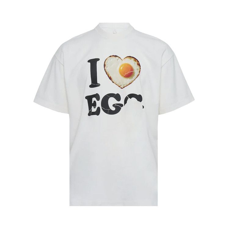 Doublet I Love Egg T-Shirt 'White'
