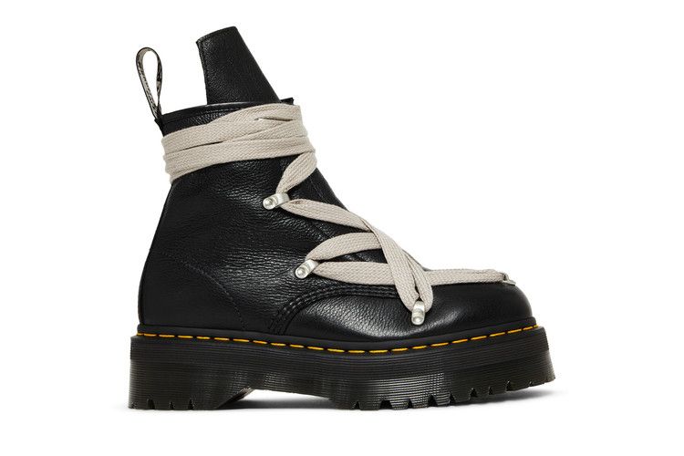 Rick Owens x Dr. Martens 1460 Quad Sole Pentagram Jumbo Lace Boot 'Black'