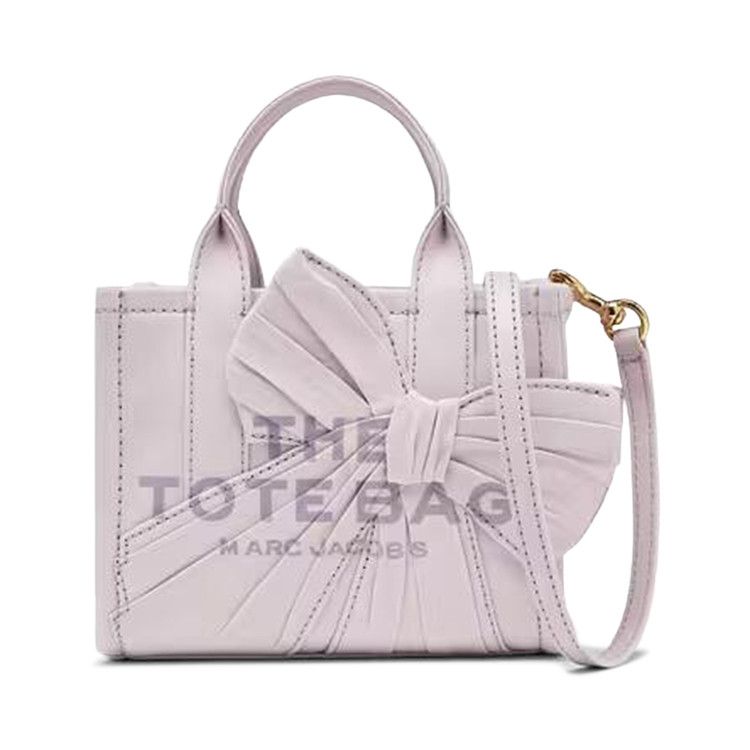 Marc Jacobs The Oversized Bow Canvas Crossbody Tote Bag 'Light Iris'