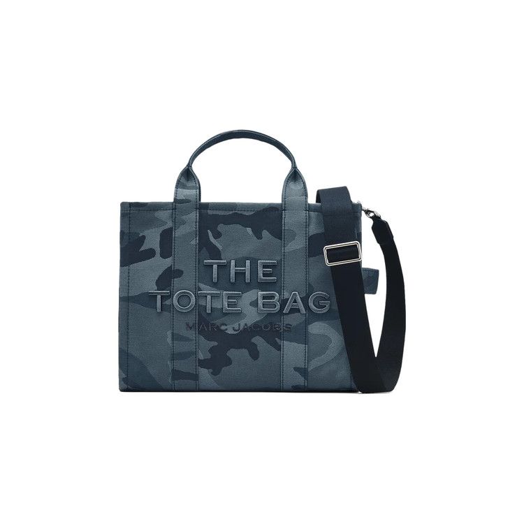Marc Jacobs Medium Camo Jacquard Tote Bag 'Blue/Multicolor'