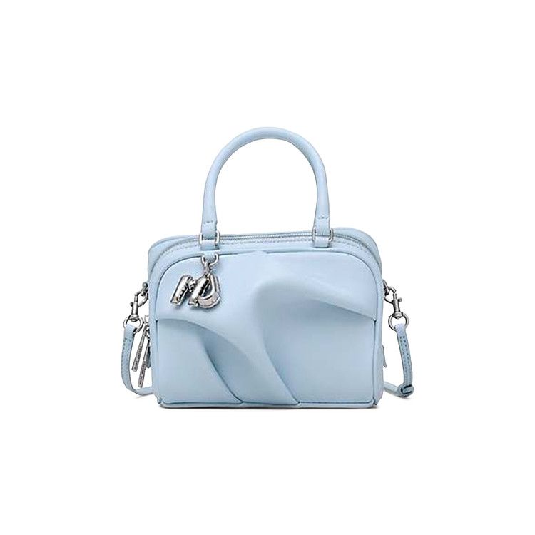 Marc Jacobs Micro Bauletto Wave Bag 'Blue Mist'
