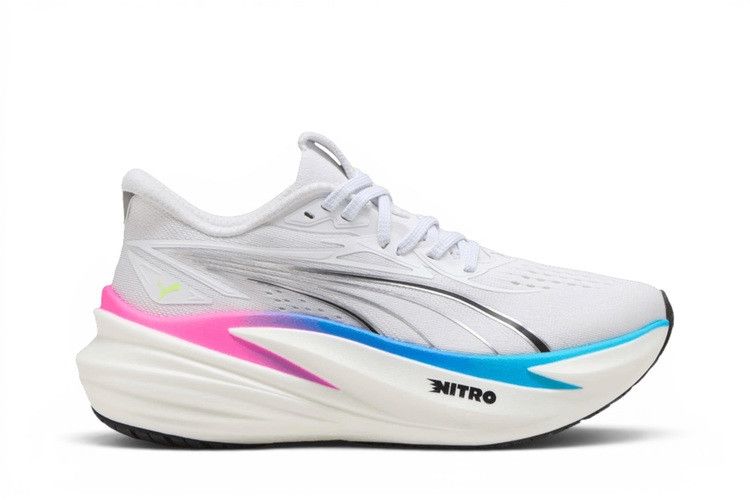 Puma Wmns Magmax Nitro 2 'White Ultra Blue Poison Pink'