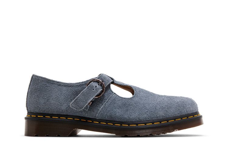 Dr. Martens T-Bar Suede Mary Jane 'Washed Denim'