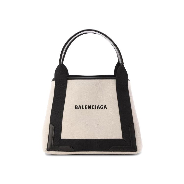 Balenciaga Small Cabas Tote Bag 'Natrual/Black'