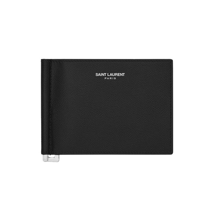 Saint Laurent Logo Bifold Wallet 'Black'