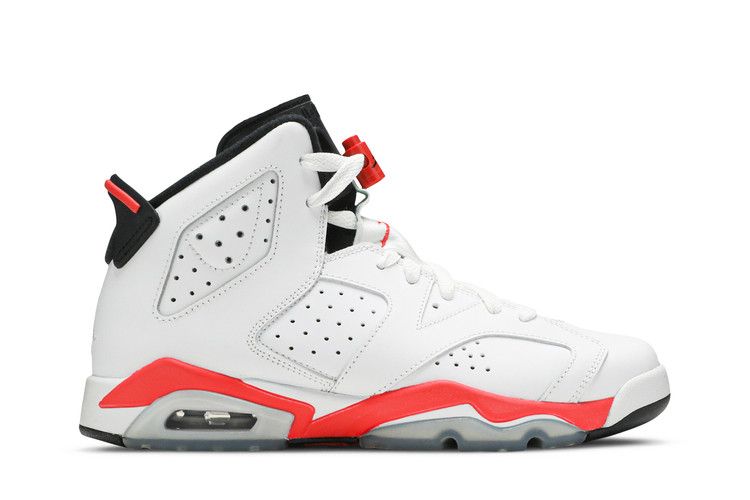 Air Jordan 6 Retro BG 'White Infrared' 2014