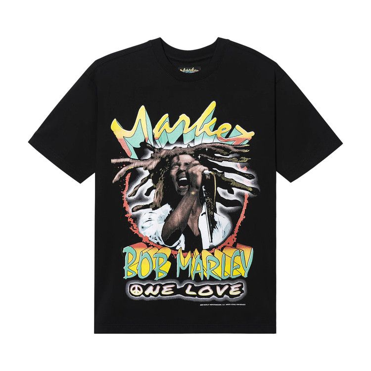 Market Bob Marley One Love T-Shirt 'Black'