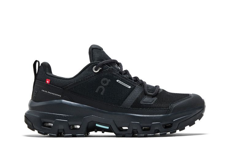 ON Wmns Cloudrock Low Waterproof 'Triple Black'