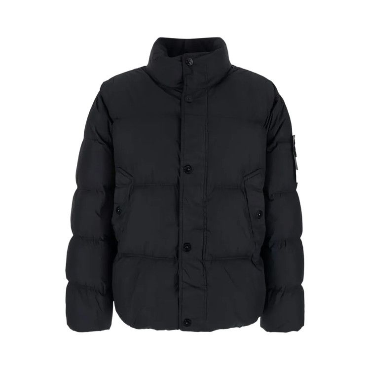 Stone Island Urban Puffer Bomber Jacket 'Black'