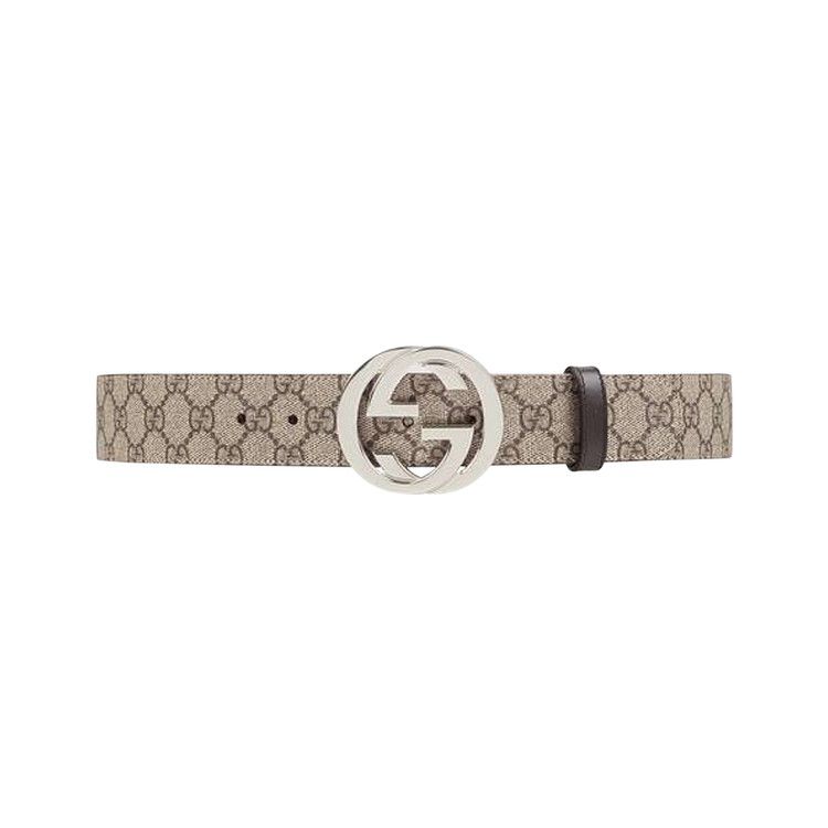 Gucci GG Supreme Belt 'Beige'