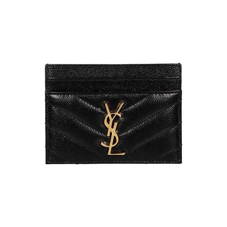 Saint Laurent Credit Card Holder 'Nero'