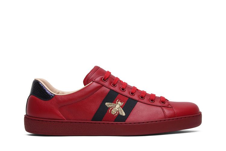 Gucci Ace Embroidered 'Red Bee'