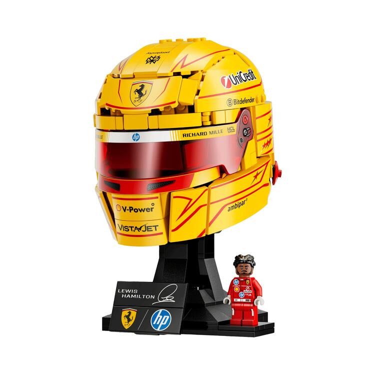 LEGO Editions Scuderia Ferrari HP Helmet of Lewis Hamilton