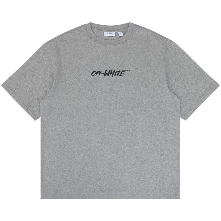 Off-White Chalk Arrow Fit Tee 'Heather Grey'