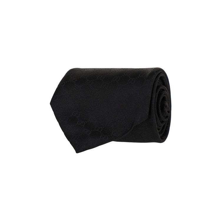 Gucci GG Supreme Silk Tie 'Black'