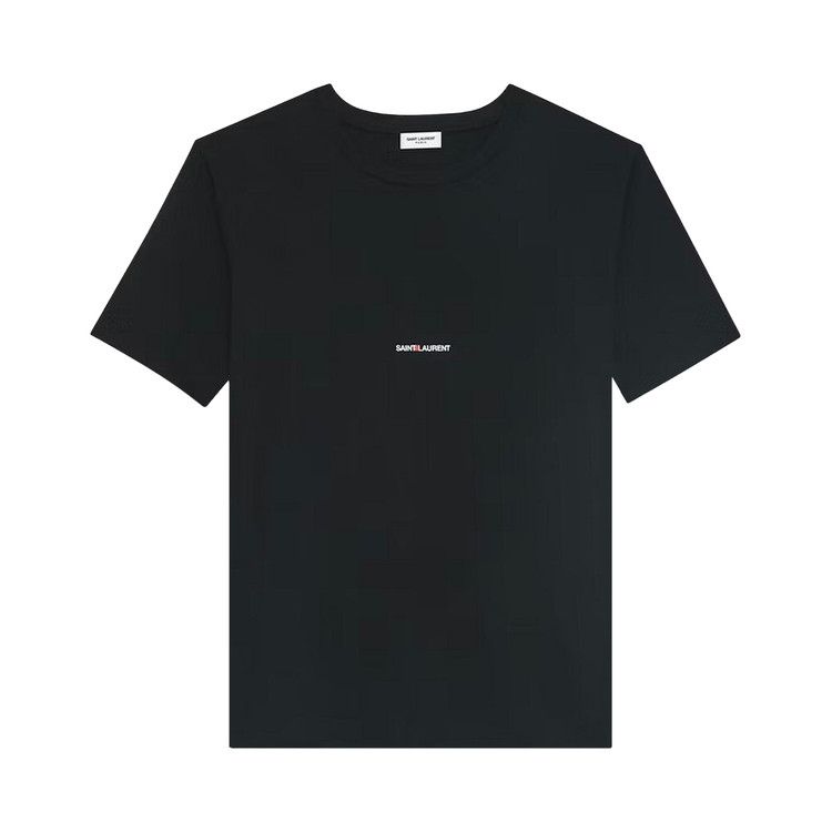 Saint Laurent Crew Neck Tshirt 'Blanc'
