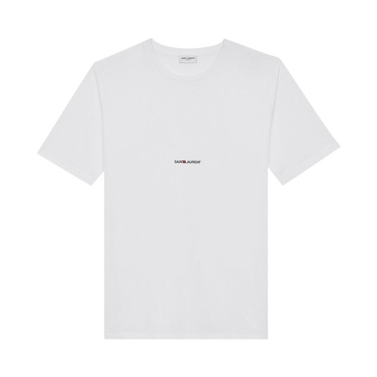 Saint Laurent Archive Logo Tee 'White'