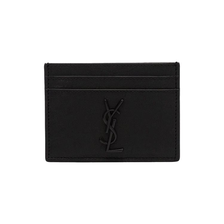 Saint Laurent Monogramme Credit Card Holder 'Black'