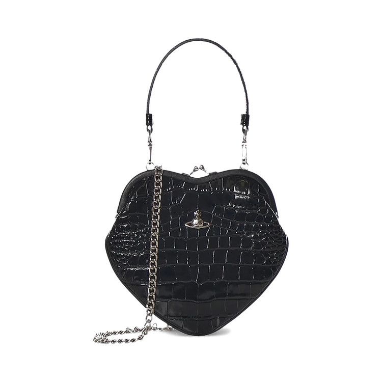 Vivienne Westwood Belle Heart Frame Purse 'Black'