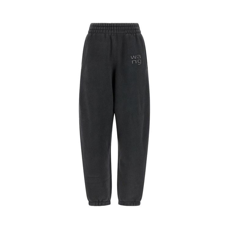 Alexander Wang Hotfix Logo Sweatpant 'Washed Black'