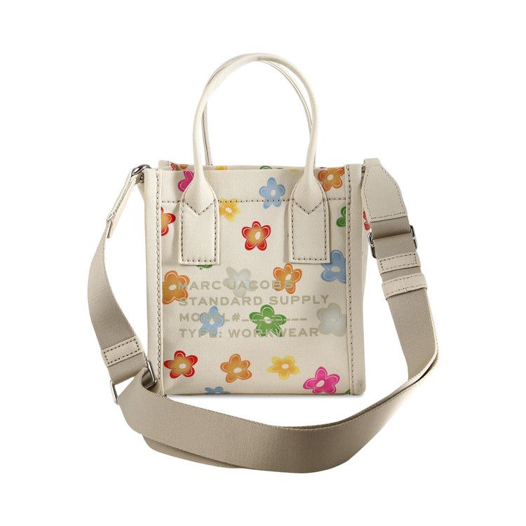 Marc Jacobs Small Tote Wild Daisy Canvas Standard Supply Bag 'White/Multicolor'