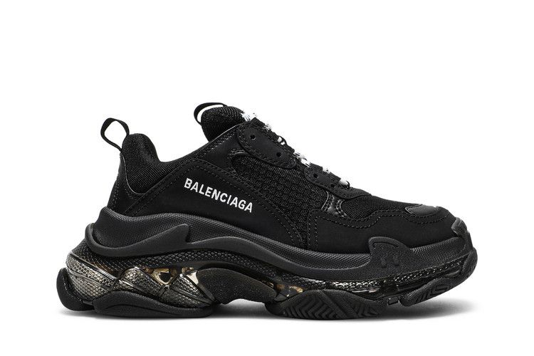 Balenciaga Wmns Triple S Sneaker 'Clear Sole - Black'