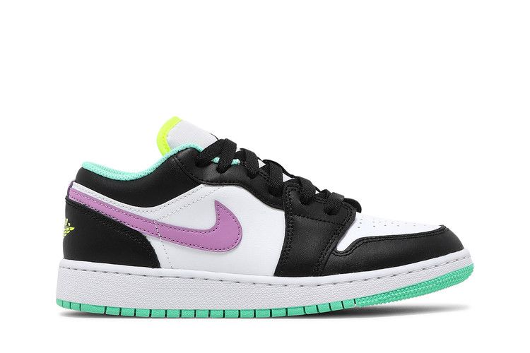 Air Jordan 1 Low GS 'White Violet Shock'