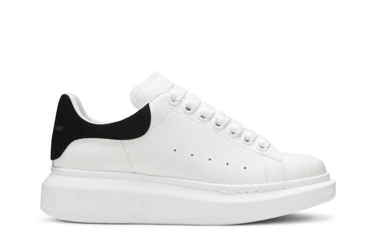 Alexander McQueen Wmns Oversized Sneaker 'White Black' 2019