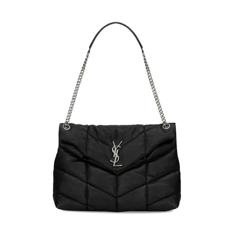 Saint Laurent Puffer Medium Chain Bag 'Black'