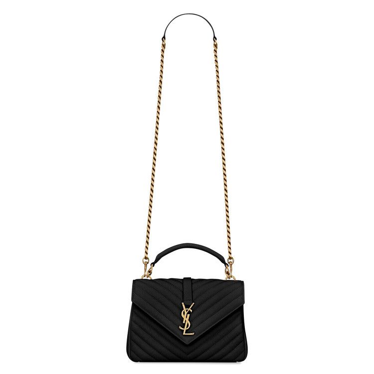 Saint Laurent Medium College Shoulder Bag 'Black'