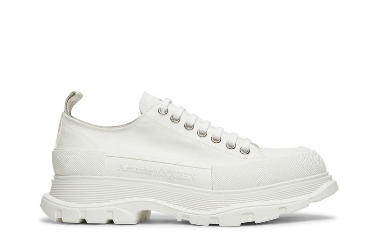 Alexander McQueen Tread Slick Lace Up 'White'