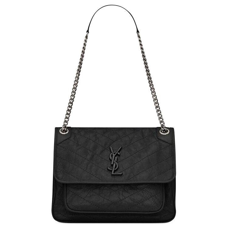 Saint Laurent Medium Niki Monogram Chain Bag 'Black'