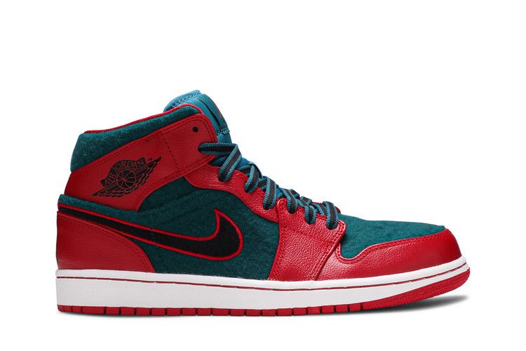 Air Jordan 1 Mid 'Gym Red Dark Sea'