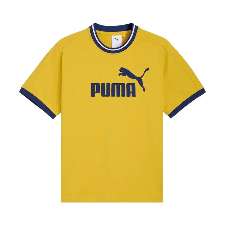 Puma T7 Ringer Tee 'Dazzling Yellow'
