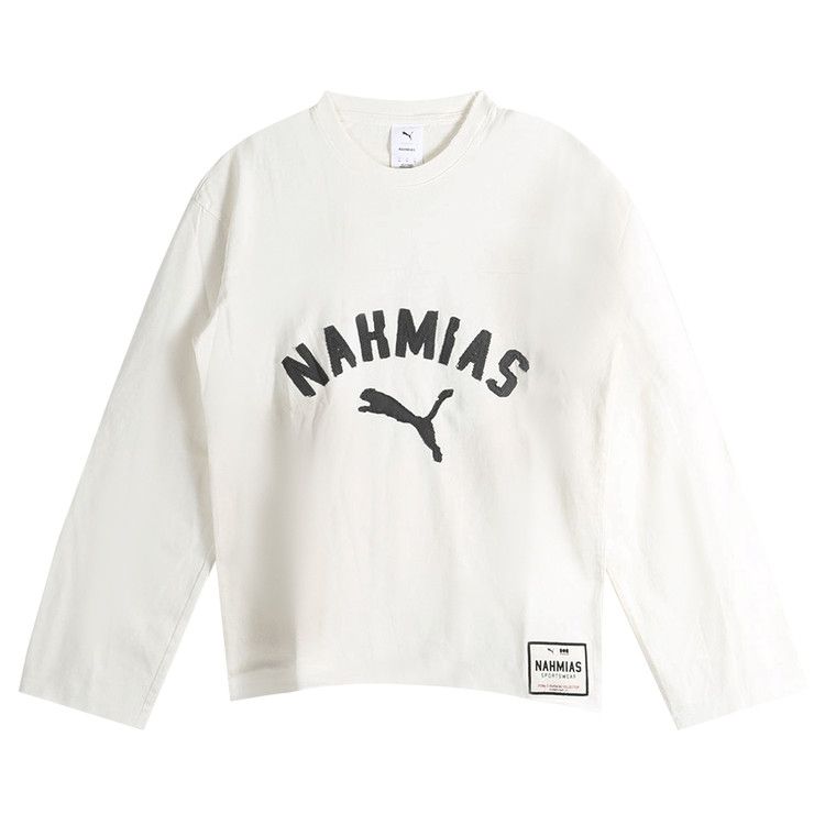 Puma x Nahmias Long-Sleeve Tee 'Warm White'