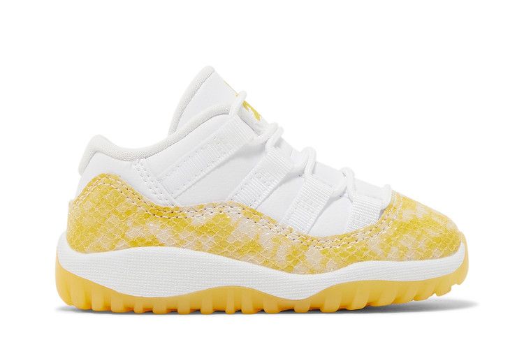 Air Jordan 11 Retro Low TD 'Yellow Snakeskin'