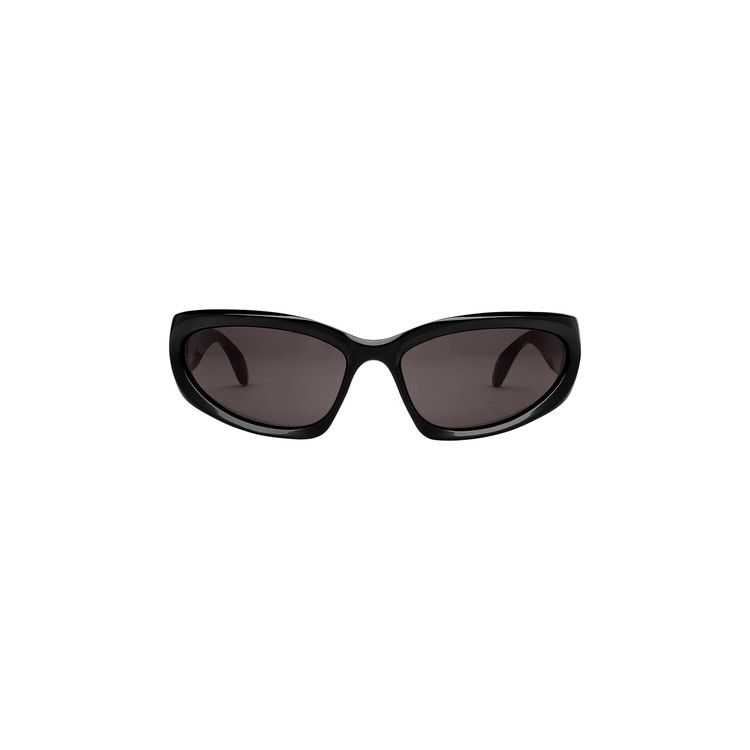 Balenciaga Swift Oval Sunglasses 'Black'