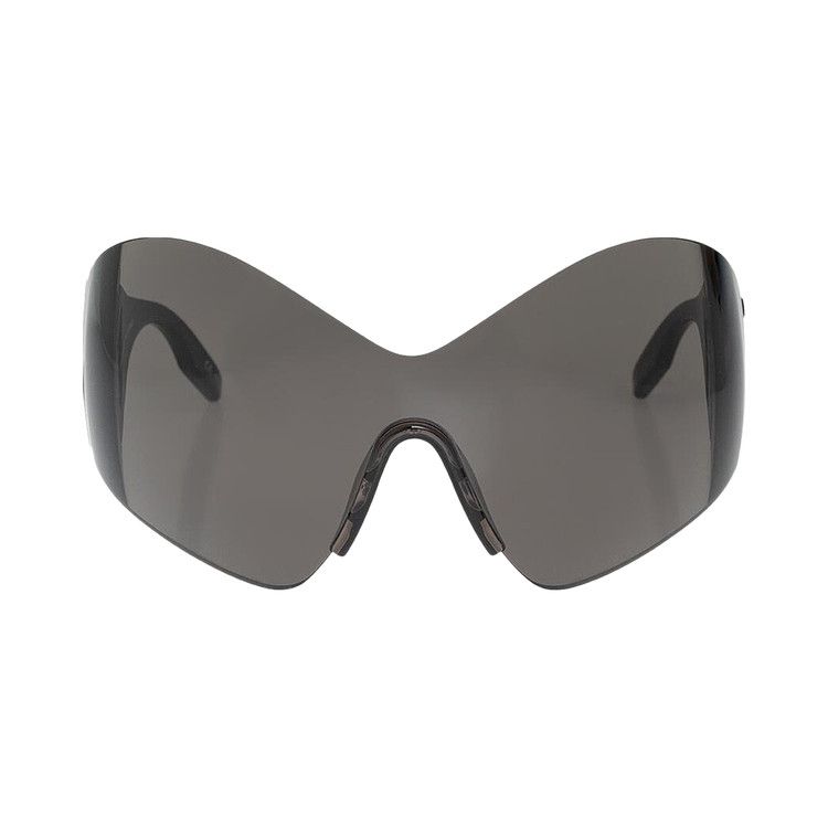Balenciaga Mask Butterfly Logo Sunglasses 'Black'