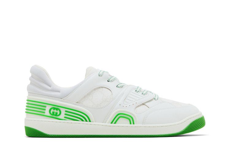 Gucci Basket Low 'White Demetra Green'
