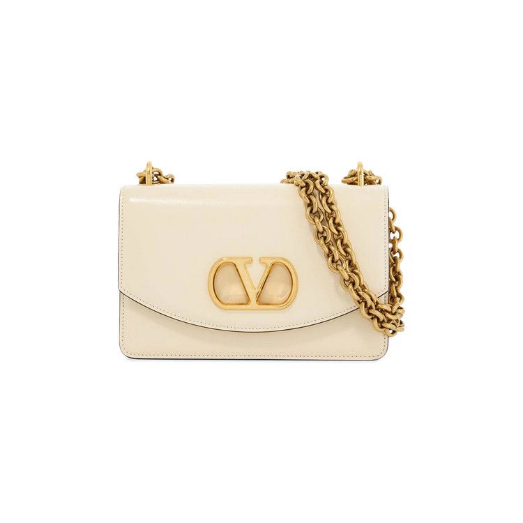 Valentino Small Shoulder Bag 'Butter/White'