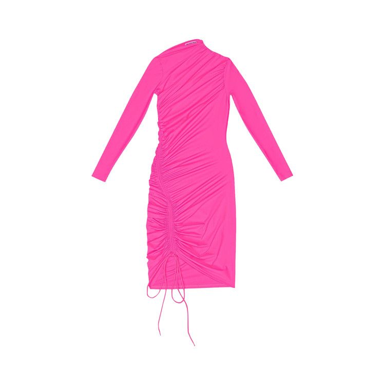 Balenciaga Mini Dress 'Fluo Pink'