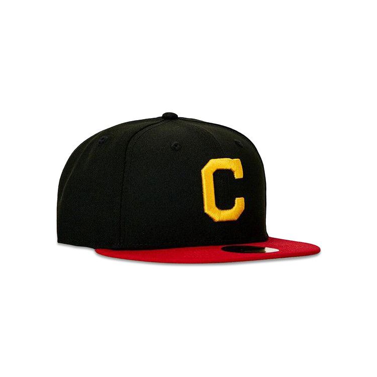 New Era 5950 Cleveland Indians 'Black/Red'