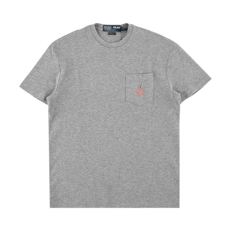 Palace Ralph Lauren Waffle Pocket Tee 'Andover Heather'