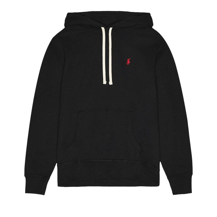 Polo Ralph Lauren Long-Sleeve Fleece Hoodie 'Black'
