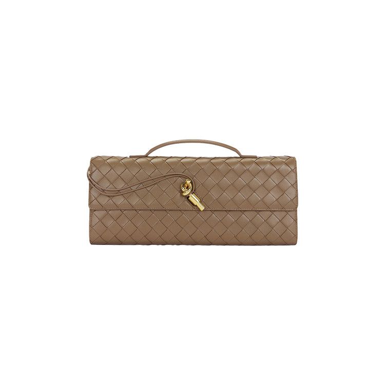 Bottega Veneta Andiamo Long Clutch 'Pinecone/Brass'