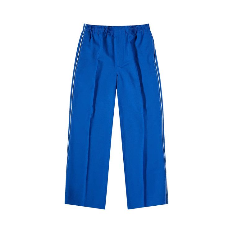 Gucci Mohair Pants With Interlocking G 'Electric Blue'