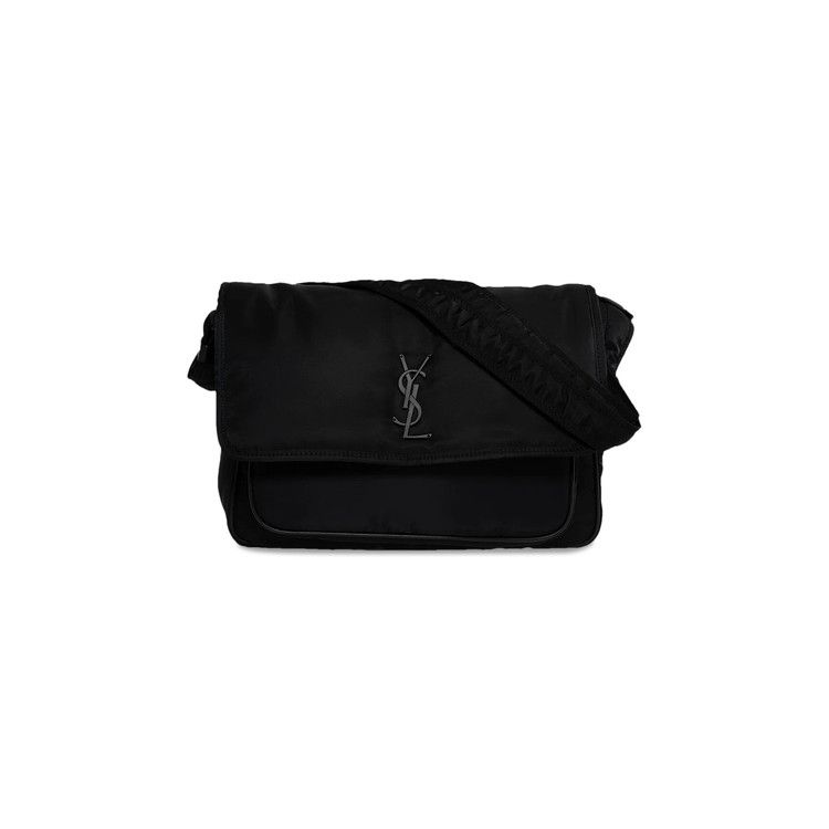 Saint Laurent Niki Plaque Messenger Bag 'Black'